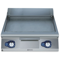 Modular Cooking Range Line700XP 800mm Gas Fry Top, Smooth Brushed Chrome Plate
