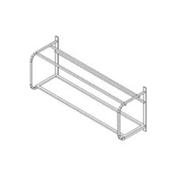 AccessoriesWall mounted shelf for 3 baskets 1680mm