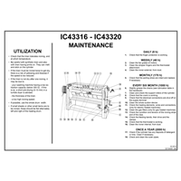 Wall instructions - IC4 3316 et IC4 3320